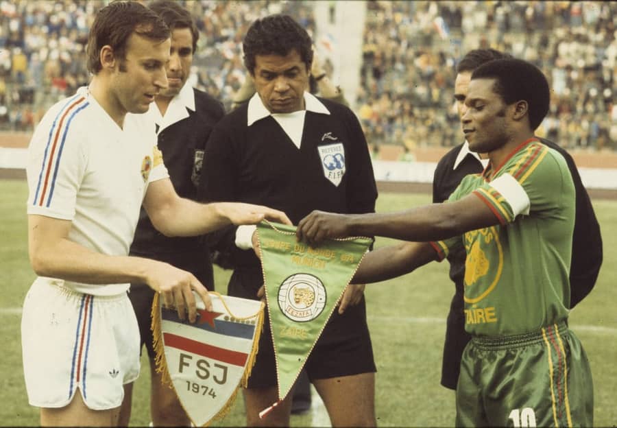 dzajic; jugoslavija; zair