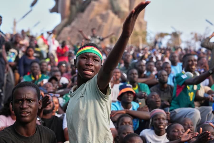 senegal; fans