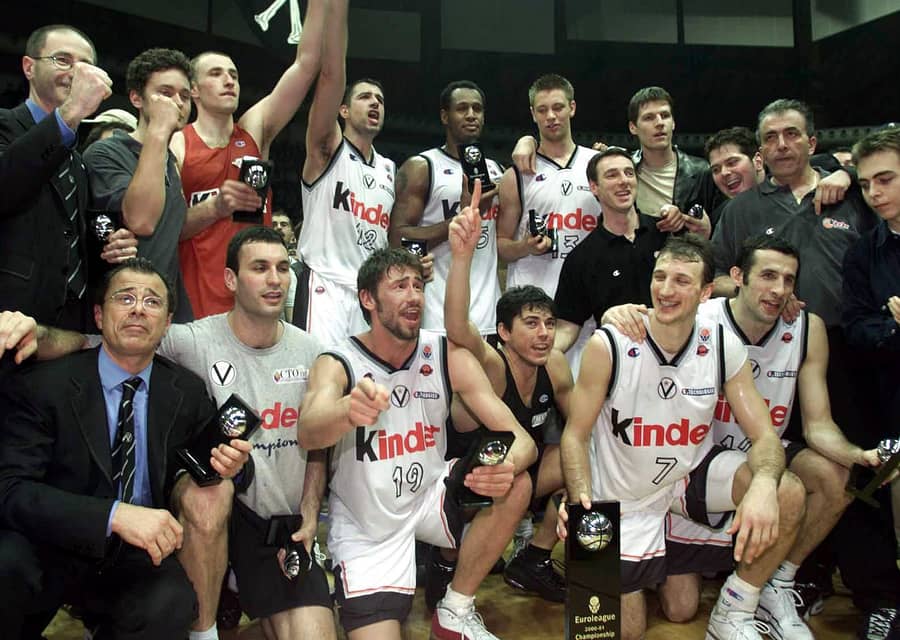 Kinder Bolonja šampion Evrolige, foto: Guliver/AP Photo/Gianni Schicchi