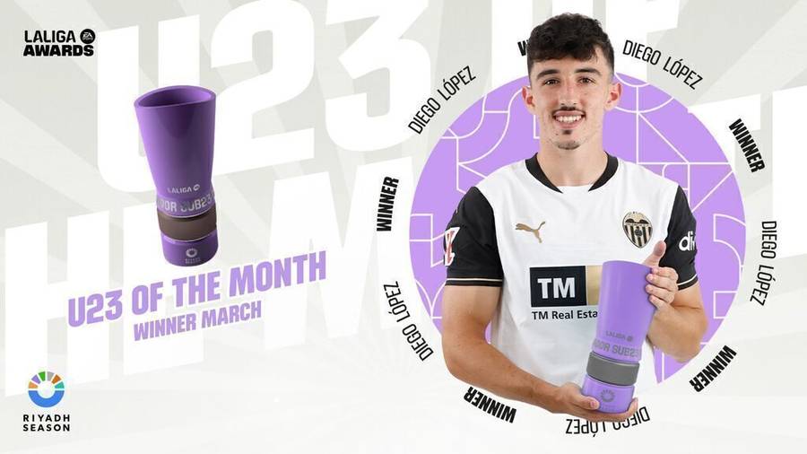Nagrada nabjljeg mladog igrača mjeseca marta - foto: La Liga