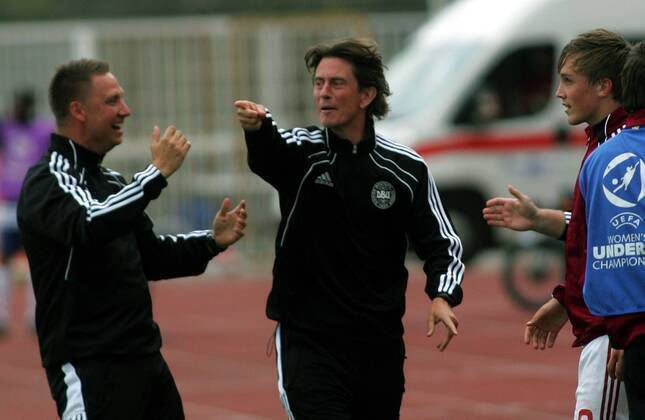 Frank u Novom Sadu sa U17 reprezentacijom Danske FOTO:Guliver