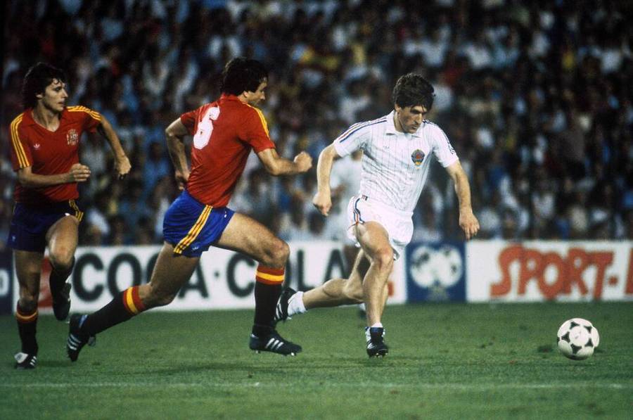 Foto: Sušić protiv Španije, izvor: Guliver images