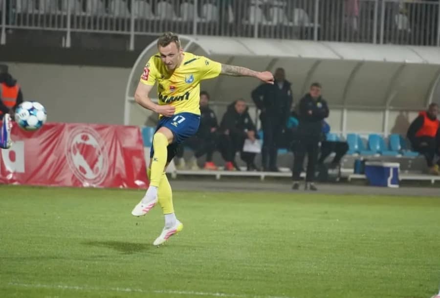 Ricmajer na meču sa Borcem - foto: FK Rudar Prijedor