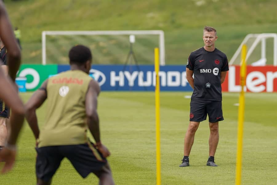 Jesse Marsch vodi trening Kanade, foto: Guliver/ xLeonardoxRamirezx Jesse Marsch vodi trening Kanade