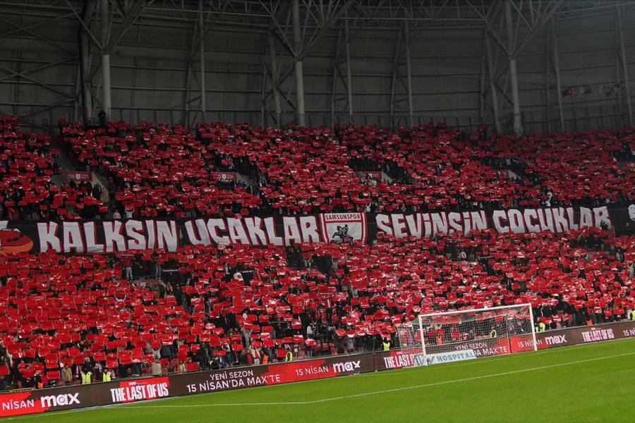 Navijači Samsunspora, foto: Guliver/SeskimPhoto