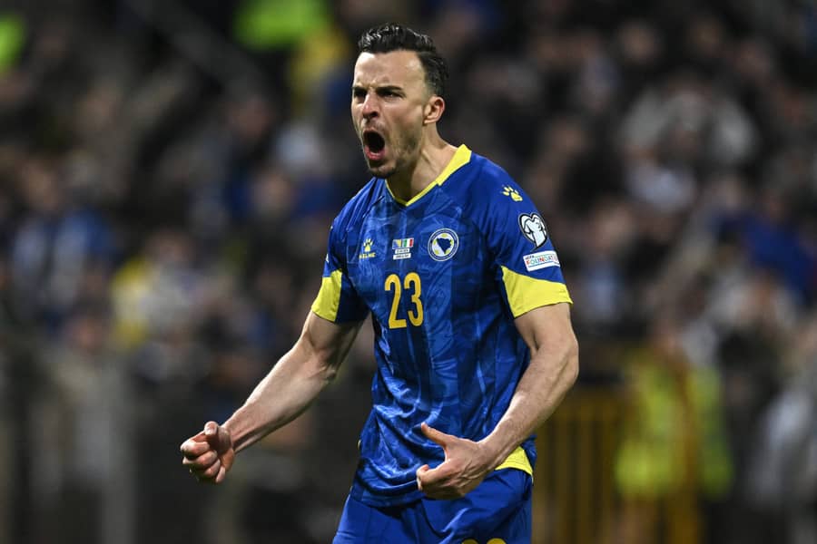 Tabaković proslavlja gol