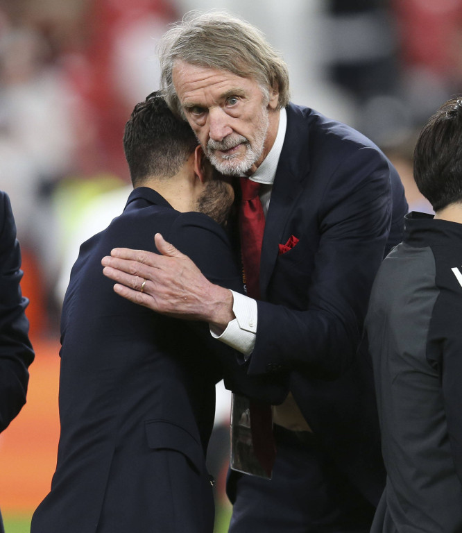 Amorim i Retklif u posljednjem zagrljaju - foto: Guliver/IMAGO