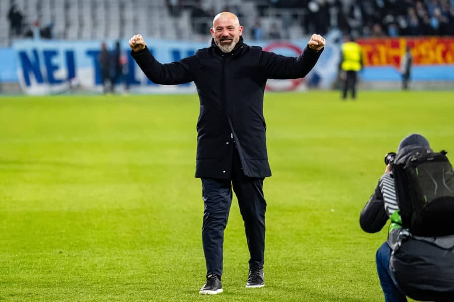 Zasluženo slavlje: Trener Crvene zvezde Dejan Stanković