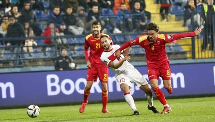 Božović i Čalhanoglu - foto: FSCG