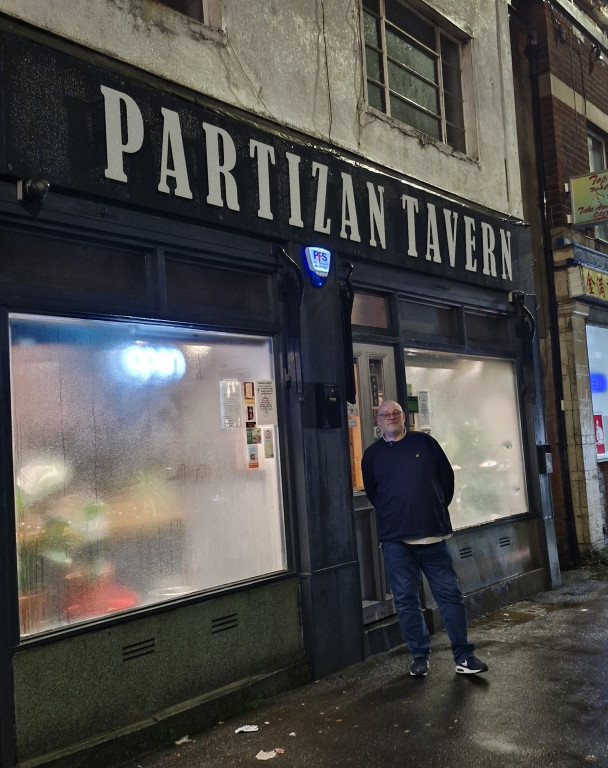 Partizan tavern Tonny Perkins Nottingham