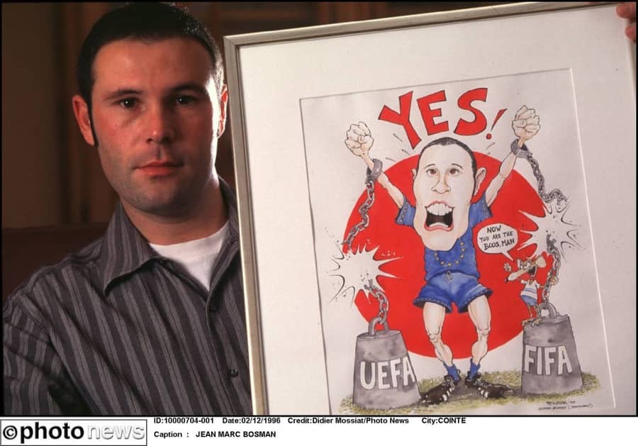 Bosman sa svojom karikaturom