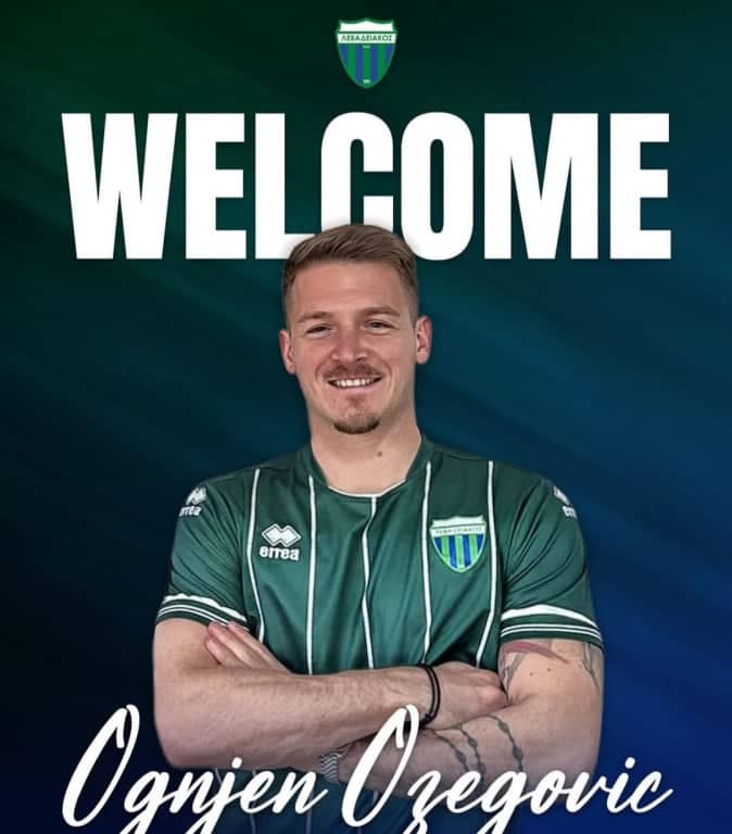 Objava Levadiakosa povodom dolaska Ožegovića - FOTO: Instagram Levadiakos 