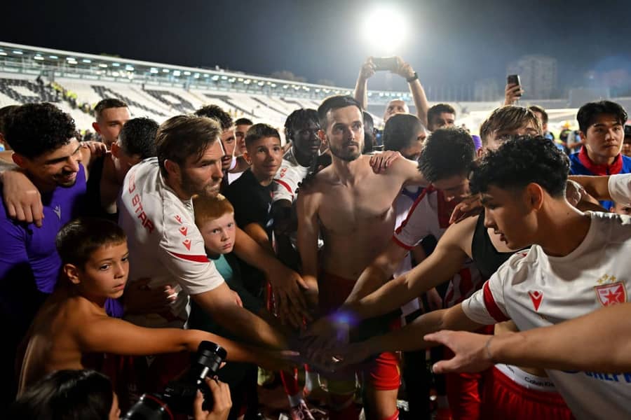 Titula na vidiku: Fudbaleri Crvene zvezde