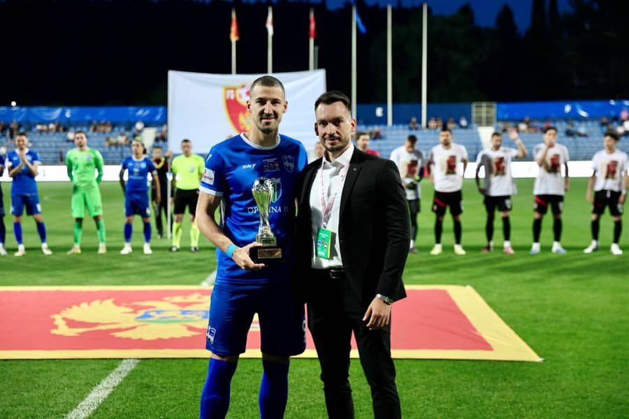 Najbolji srijelac lige, Balša Sekulić - foto: FSCG Najbolji srijelac lige, Balša Sekulić - foto: FSCG