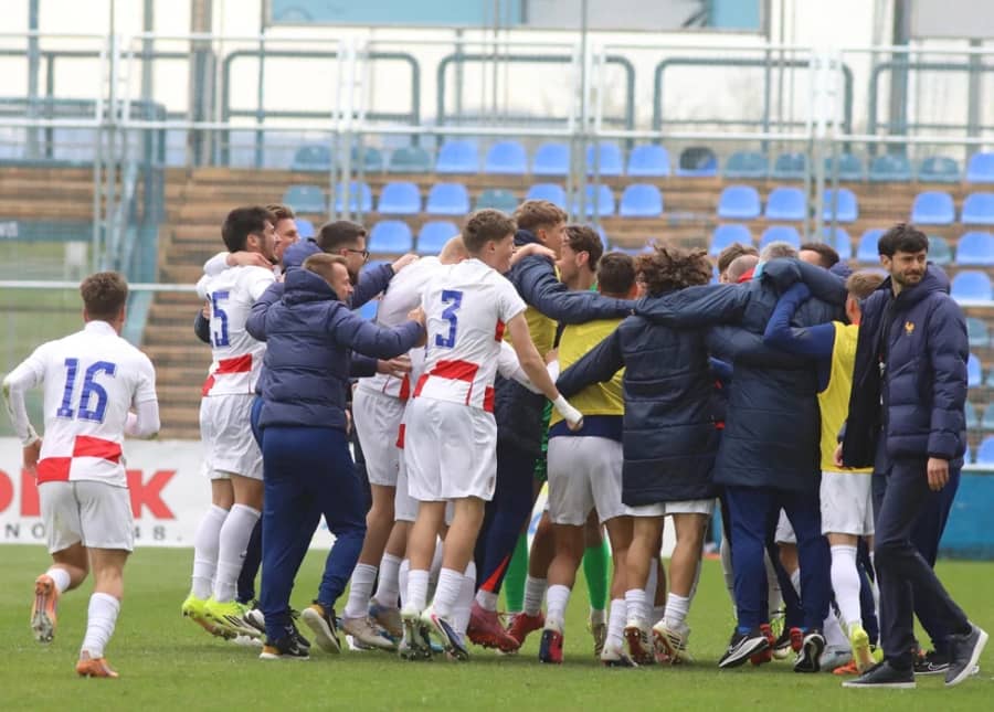 Slavlje nakon plasmana na EURO - foto:Cropix