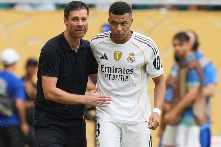 Xabi Alonso i Mbappe