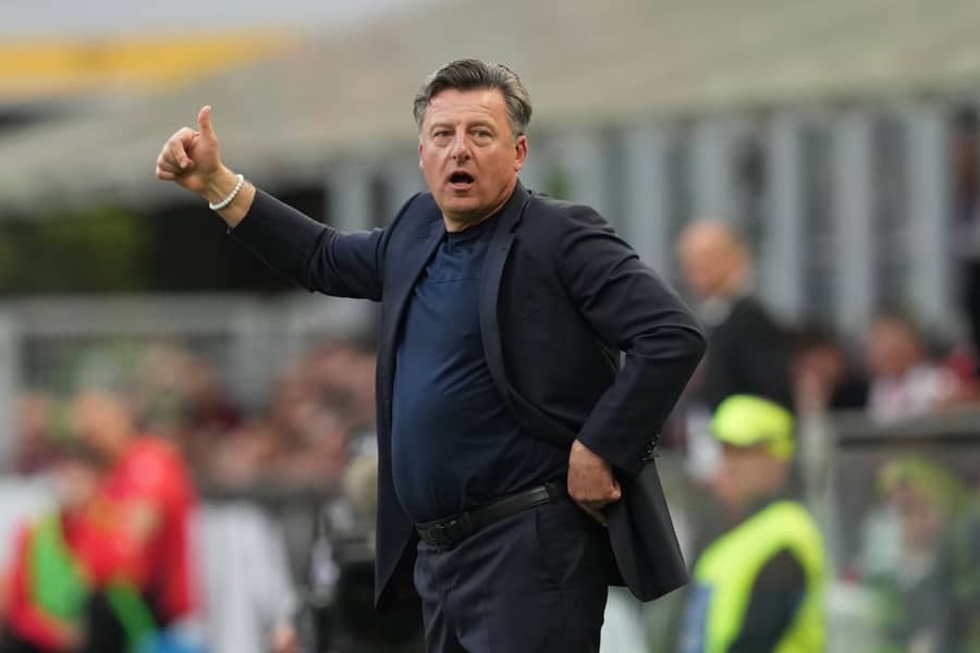 Kosta Runjaić na klupi Udinezea, foto: Guliver/AP Photo/Antonio Calanni