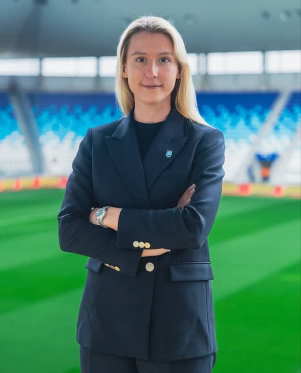 Nova predsjednica kluba - Aleksandra Veg, foto: NK Osijek