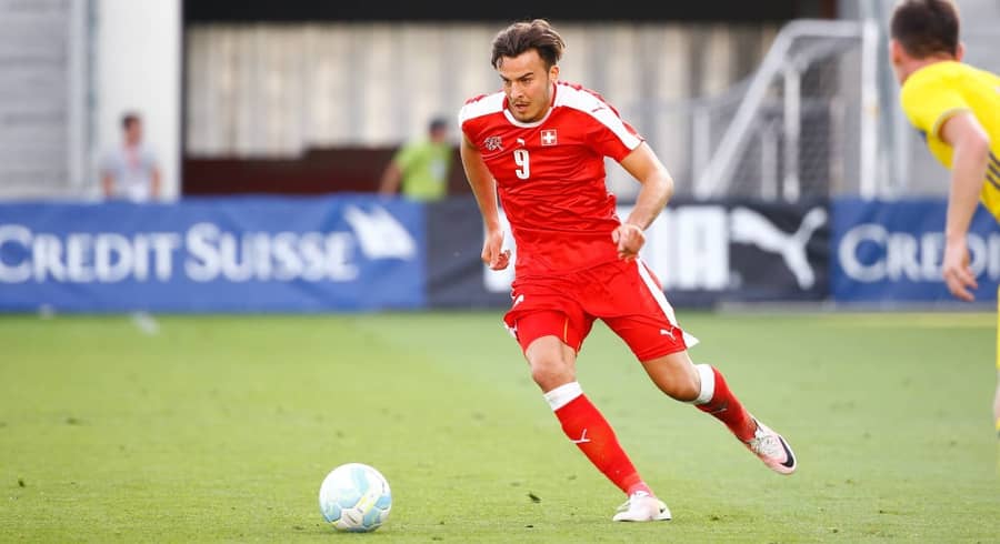 Kao mladi reprezentativac &Scaron;vajcarske: Haris Tabaković