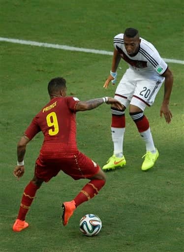 Braća Boateng u duelu na Mundijalu u Brazilu - foto: Guliver Braća Boateng u duelu na Mundijalu u Brazilu - foto: Guliver