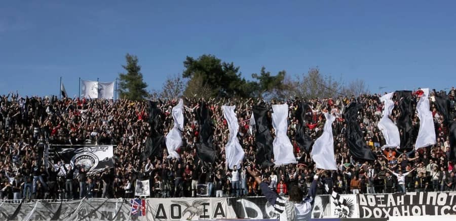 Navijači Doxa Drame, foto: Doxa Drama Navijači Doxa Drame