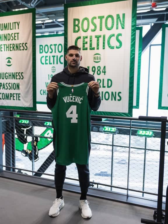 Vučević stigao u Boston, foto: Boston Celtics