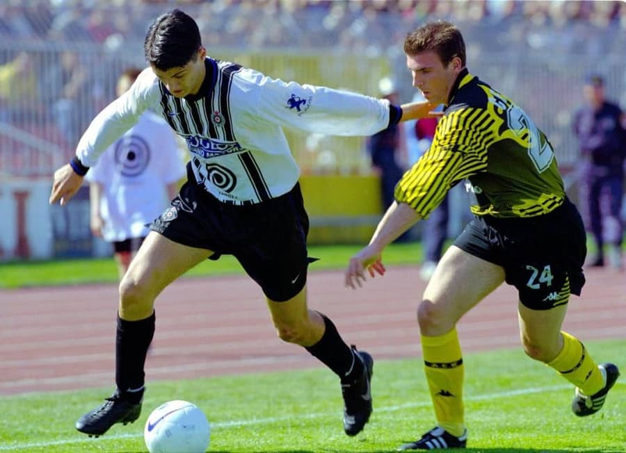 Detalj sa utakmice Partizan - Aek