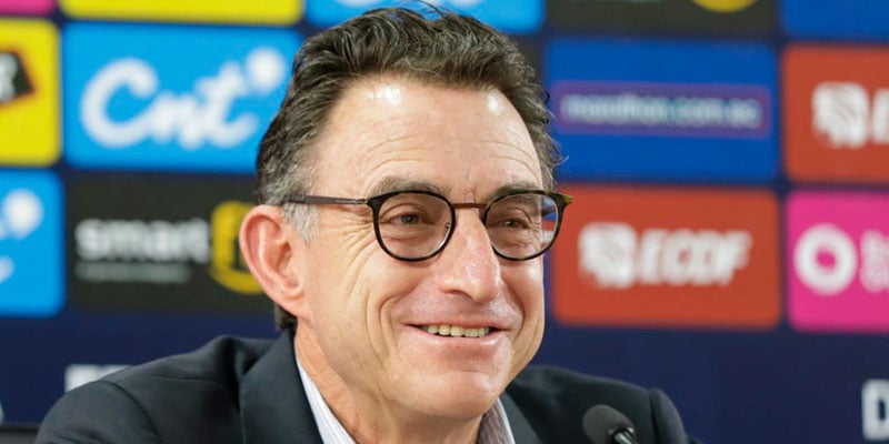 Predsednik Independijentea Mičel Deljer FOTO:elcanaldelfutbol