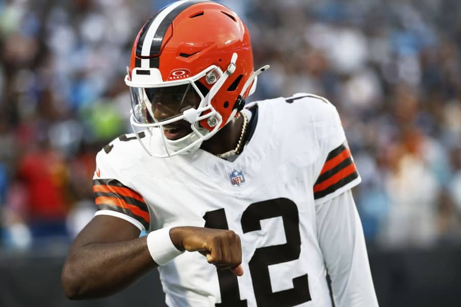 Šedur Sanders prošle sezone u dresu Braunsa (Guliver/AP Photo/Rusty Jones) shedeur sanders; cleveland browns