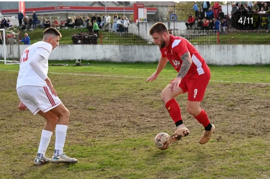 Foto: FK Zabjelo - Detalj sa meča Zabjelo - Titograd 8:0