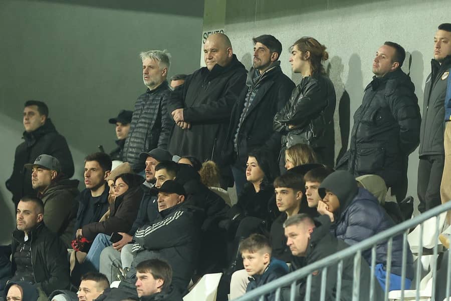 Selektor na Banovom brdu: Paunović je ispratio meč Čukarički - Vojvodina