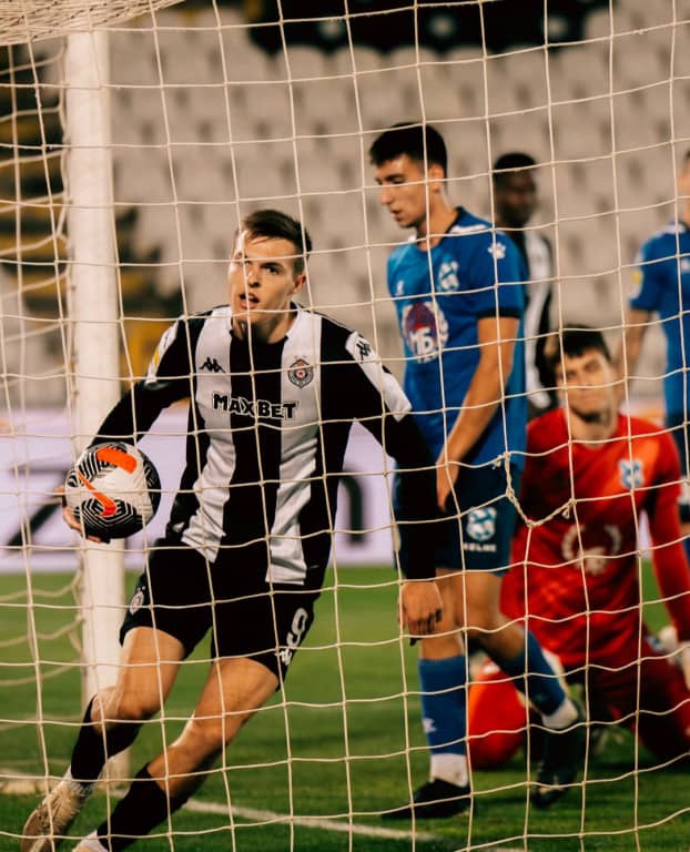 Foto: Instagram FK Partizan - Pogodak protiv Mladosti 