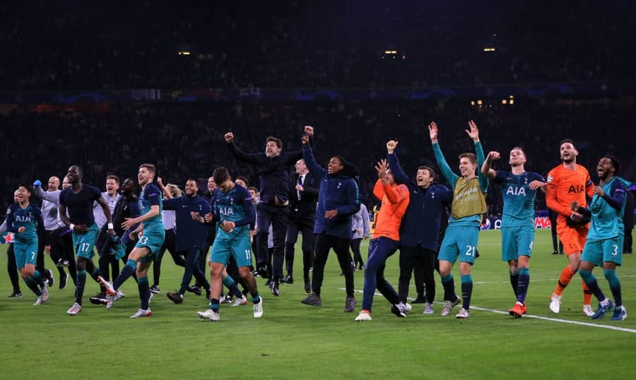 Slavlje ulaska u finale L&Scaron; na Amsterdam areni - foto: Guliver/Andy Rowland, via www.imago-images.de