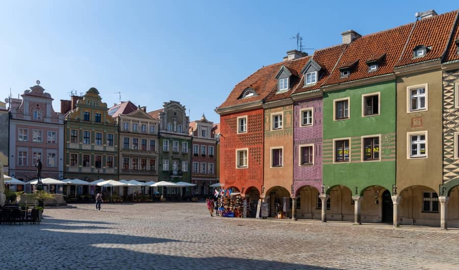 Centar grada Poznanja