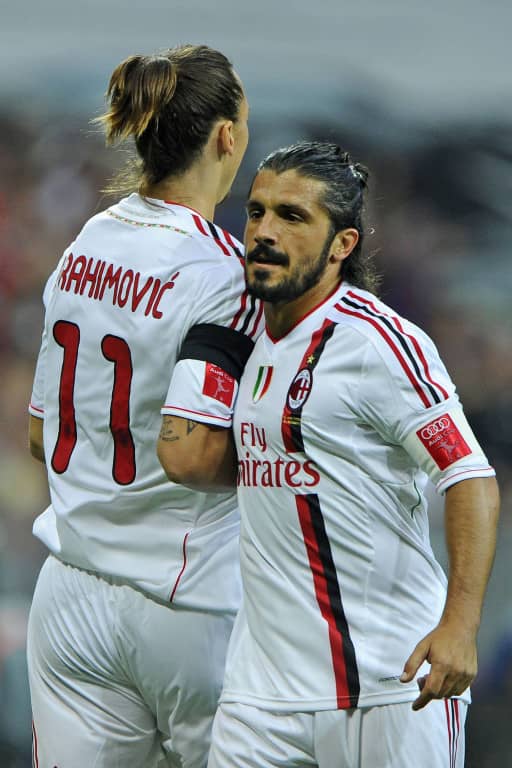 Ibrahimović i Gatuzo u dresu Milana