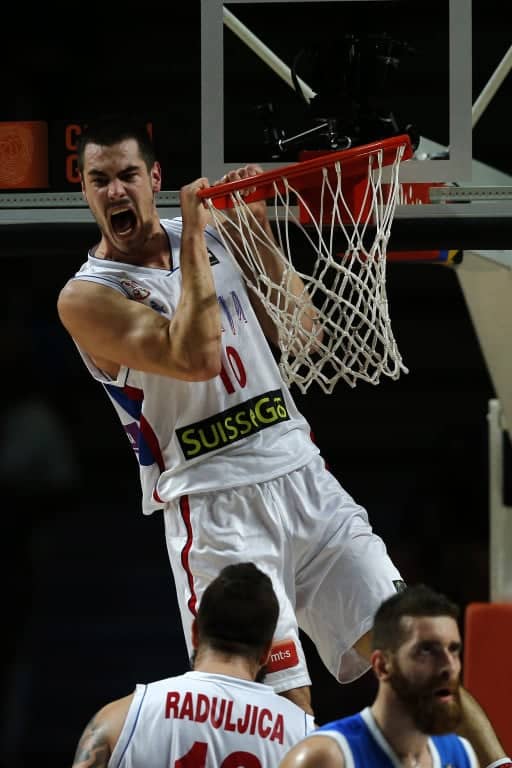 Kalinićevo kultno zakucavanje protiv Grčke na SP 2014. (Guliver/AP Photo/Daniel Ochoa de Olza) nikola kalinic