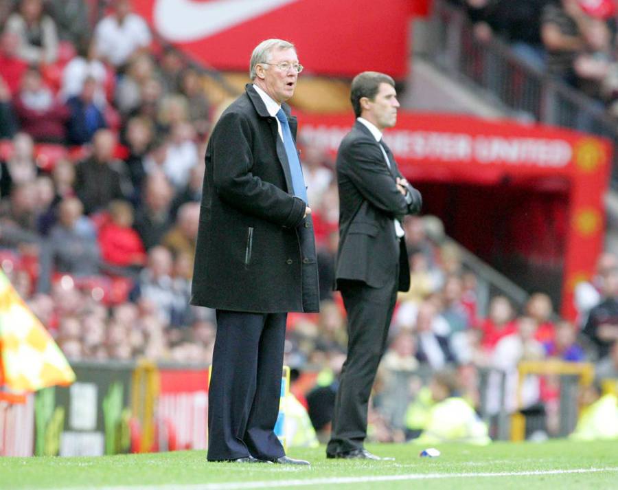 Aleks Fergunson i Roj Kin (na slici u ulozi trenera)