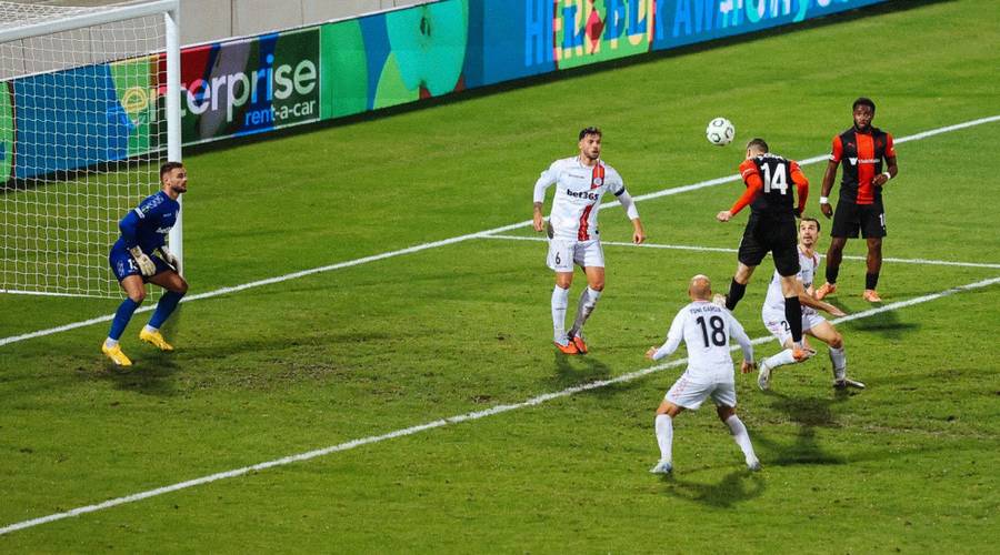 Foto: Facebook Hamrun Spartans - Smajlagić postiže gol za 2:1 