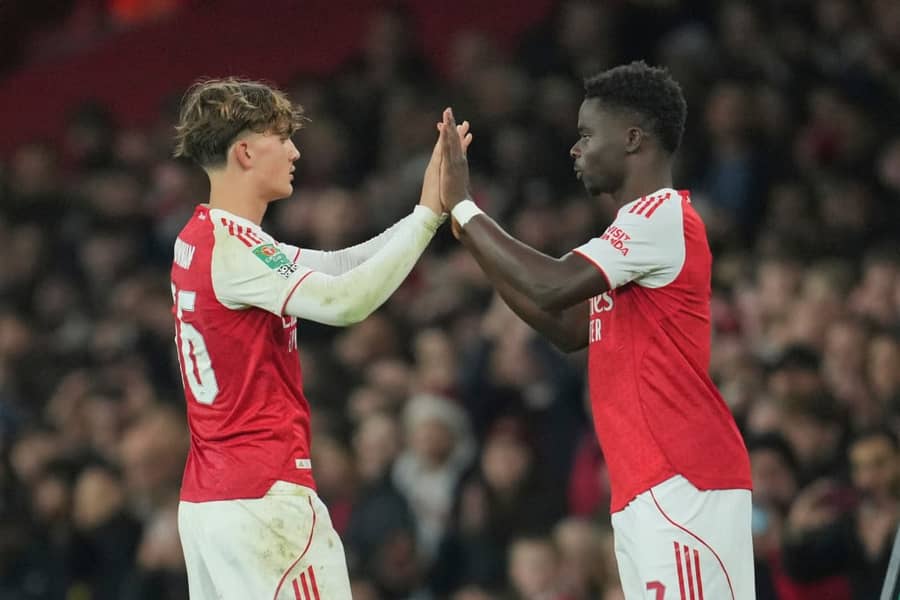 Max Dowman Bukayo Saka