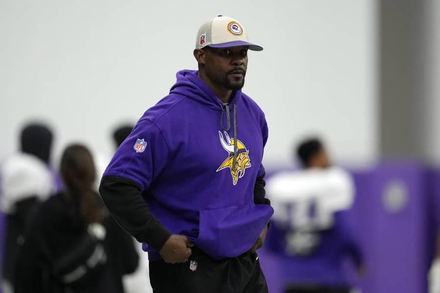 Brajan Flores na treningu Minesote (Guliver/AP Photo/Abbie Parr) flores; vikings