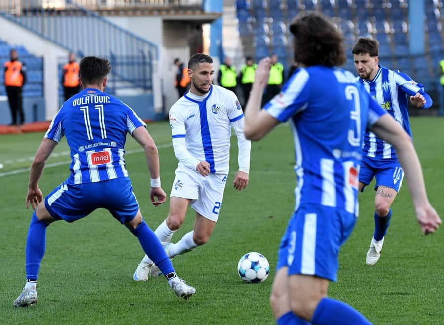 Februarski derbi Budućnosti i Sutjeske - foto: FSCG