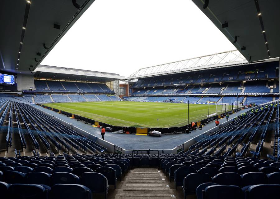 Čuveni stadion Ajbroks, dom Rendžersa u Glazgovu, foto:Guliver/IMAGO/Fred Palmer