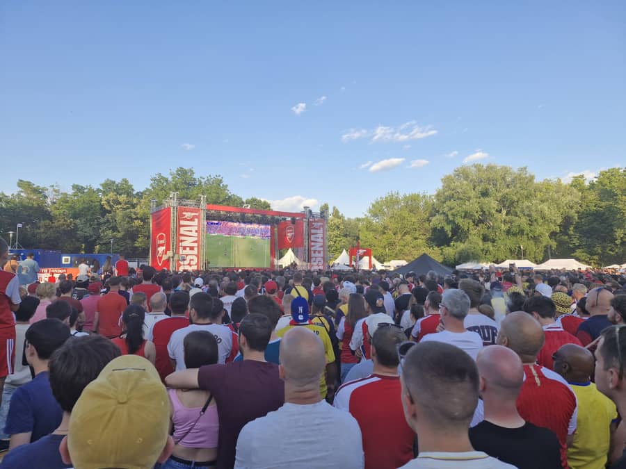Fan zona Arsenala Fan zona Arsenala