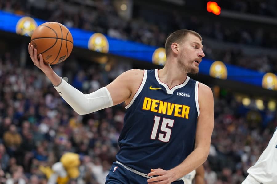 Jokić - foto: Guliver/AP Photo/David Zalubowski