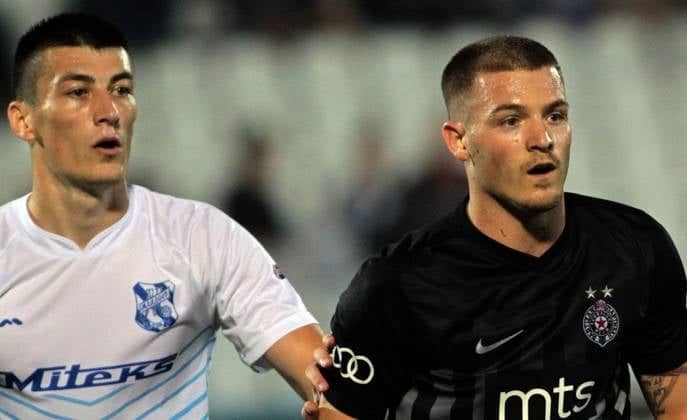 Ožegović u dresu Partizana - FOTO: Guliver