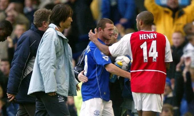 Everton Arsenal Rooney Henry