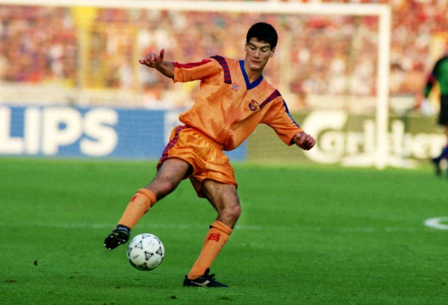 Gvardiola na utakmici Sampdoria - Barselona