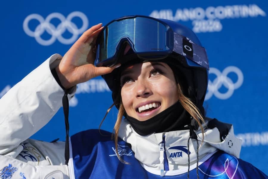 Ajlin Gu na ZOI 2026. (Guliver/AP Photo/Lindsey Wasson) eileen gu