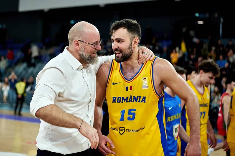 Vodi paralelno i Rumuniju - proslava pobjede nad Portugalom/foto: FIBA