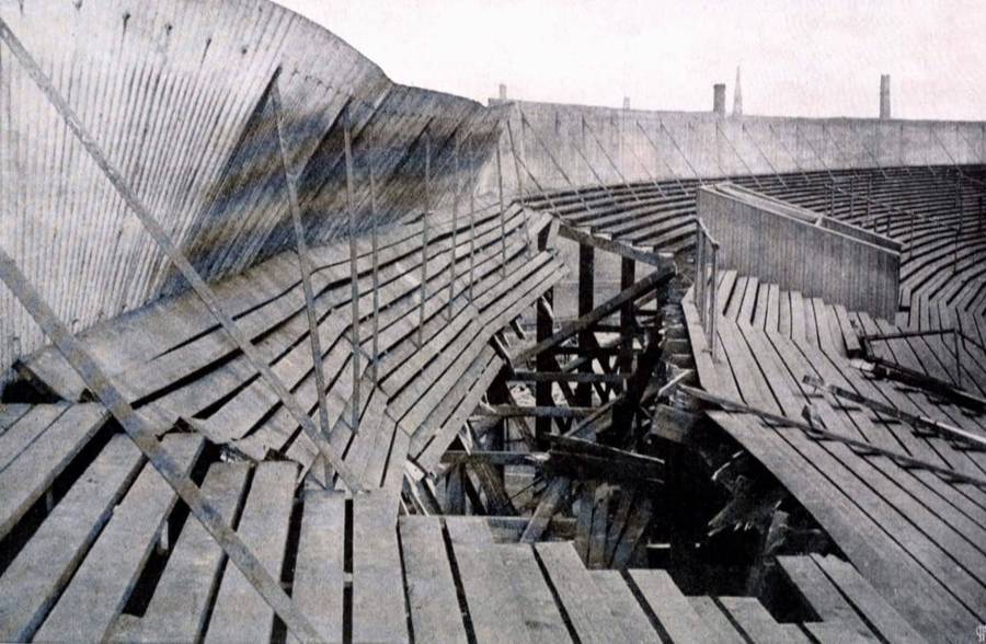 Kastrofa na Ajbroksu 1902. godine, foto: Guliver Kastrofa na Ajbroksu 1902. godine